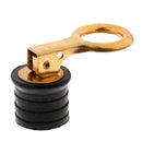 30mm Rubber & Brass Snap Handle Locking Boat Livewell Baitwell Drain Plug