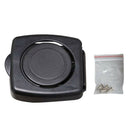 2Pcs Car Folding Drink Holder Boat Vehicle Cup Mugs Stand Hard Plastic Black