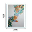 5D Giraffe Diamond Painting Rhinestone Pasted Embroidery Painting Special S T9P6
