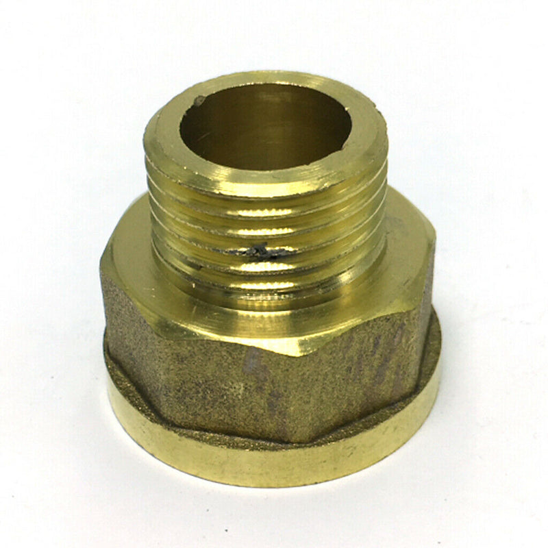 1 Pc Brass Male Female Thread Adapter Connector Fitting Bushing DN15 x DN20
