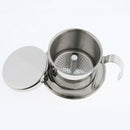 304 Stainless Steel Vietnamese Drip Coffee Filter Maker Pot Infuser for Home