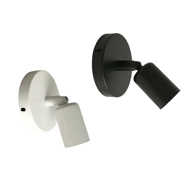 6x E27 110-240V Wall Plug-in Screw Base Round