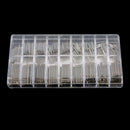 360pcs 8-25mm Watchband Stainless Steel Spring Bars Repair Strap Link Pins A