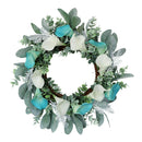 16inch Front Door Wreaths Artificial Hanging Wreath Garland for Home Party