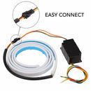 150CM 12V Car Tail Brake Led Light Trunk Strip Dynami Streamer Signal DRL LampLJ
