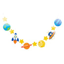 Paper Planet Banner Kid Birthday Party Baby Shower Summer Party Decoration