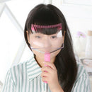 Diy Hair Bangs Fringe Cut Comb Clip Portable Trimmer Hairstyle Typing Trim