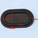 2x 77x46mm bass speaker passive radiator auxiliary bass rubber vibration plat G+