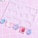 3 Pcs Silicone Casting Molds,Diy Jewelry Pendant Craft Making Moulds With H R8H6