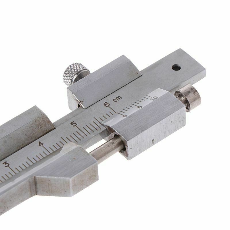 Stainless Steel Vernier Caliper For Brake Discs Disks Measuring Tools 0-60mm Hot