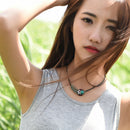 Retro Literary Short Necklace Summer Simple Personality Fashion Clavicle Ch