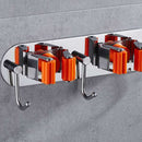 Broom Mop Holder, Stainless Steel Heavy Duty Tools Hanger, Garden or Cleani