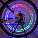 7 Color Flashing LED Tyre Wheel Valve Cap Light Car Bicycle Motorcycle Tire Lamp
