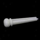 6x White Cattle Bone Endpin Bridge End Pin For Acoustic Guitar High Quality Part