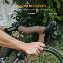 Brown 2pcs Bike Bicycle Handlebar Tape Non-Slip Cycling Handle Sponge Belt