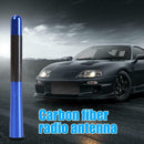 12cm Universal Car Styling Roof Antenna Carbon Fiber Screw Stubby Mast Antenna