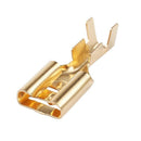 100 Pcs Car Speaker 6.3mm Female Spade Terminal Wire Connector U4Q5