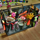 Portable Solid Iron Rack Storage Bag Barbecue Picnic Kit For Outdoor Camping