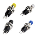 10x 220V PBS-110 ON/OFF Push button Mini Lockless Momentary Switch Yellow