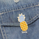 Cute Girls Corsages Women Fruit Shaped Brooch Lapel Pin Jewelry (Pineapple) A