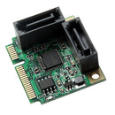 Mini PCIe PCI- To 2Ports SATA 3.0 6Gb/s
