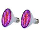 2pcs E27 SMD 24W Grow Light Vegetable Lamp Plant Light 200 LED