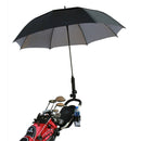 Universal Black Color Adjustable Umbrella Holder For Golf Club Cart Pushchair