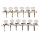 6R+6L 12 String Acoustic Guitar Tuning Key Peg Machine Head String Tuner