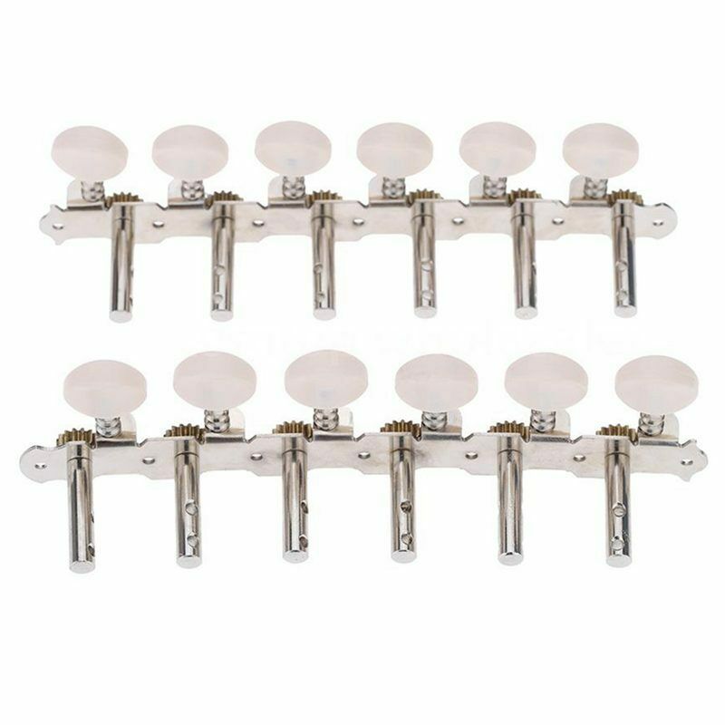 6R+6L 12 String Acoustic Guitar Tuning Key Peg Machine Head String Tuner