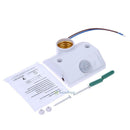 E27 Infrared Motion Sensor Automatic Light Lamp Bulb Holder Stand Switch White