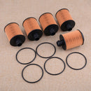 5x Engine Oil Filter With O-Ring Part Fit For Vauxhall Insignia 2.0 CDTi 2008-16