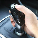 New!! Carbon Fiber Style Abs Plastic Gear Shift Head Cover Trim For Alfa Ro B1S8