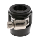 2PCS Replacement Car AN8 Fuel Oil Water Pipe Hose End Finisher Clip Clamp