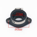 Durable Rubber Universal Carburetor Intake Adapter Flange for Scooters Go Kart