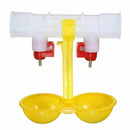 Bird Coop Double Cups Automatic GeflÃ¼gel-Wasser, the trinocular