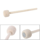 1PC Timpani Mallets Precussion Drumsticks Soft Felt Head Wood Handle E6J7