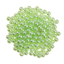 200Pcs 6mm Wholesale Green Round Loose Beads Spacer for DIY Jewelry Making