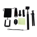 All in1 Accessories Phone Camera Len Top Travel Kit For Mobile Smart CellPhon BX