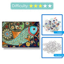 1000pcs DIY Flower Lucky Fish Puzzle Educational Learning Assembling Toys A