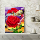 5D DIY Full Drill Diamond Painting Rose Embroidery Mosaic Craft Kits Decor