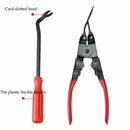 2 PIECE CAR UPHOLSTERY CLIP DOOR PANEL & TRIM REMOVAL TOOL KIT Removal Pry Set