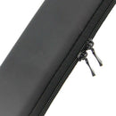 Black Hard Shell Fountain Pen Pencil Case Holder Box Pouch Stationery Zipper Bag