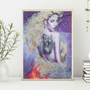 5D DIY Special-shaped Diamond Painting Beauty Cross Stitch Embroidery Kit