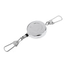 Retractable Key Chain Reel Badge Holder Fly Fishing Zinger Retractor 50cm