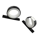 2Pcs New Fishing Rod Storage Clips Pole Holder Rack Organizer Mounting - Black