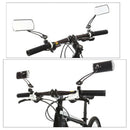 2PCS Bicycle Rearview Mirror Adjustable Handlebar Mirror for Mountain/Road Bike