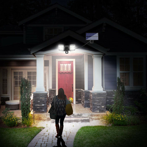 120LED Solar Wall Light Folding Deformed Waterproof Sensor Lamp for Street