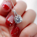 Fashion Chunky Statement Charm Pendant Chain Crystal Jewelry Choker Necklace