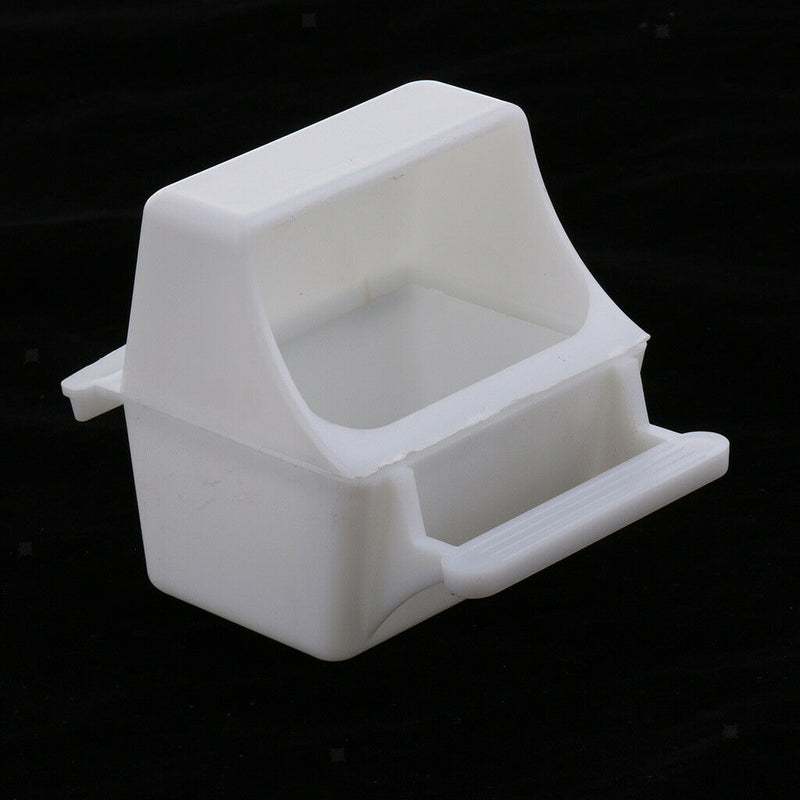 5pcs Parrot Bird Feeder Round Feeding Bowl Hanging Drinking Feeder Cup Bird