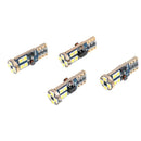 4x T10 LED SMD parking light xenon white - OZ
